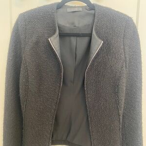THE ROW black tweed jacket